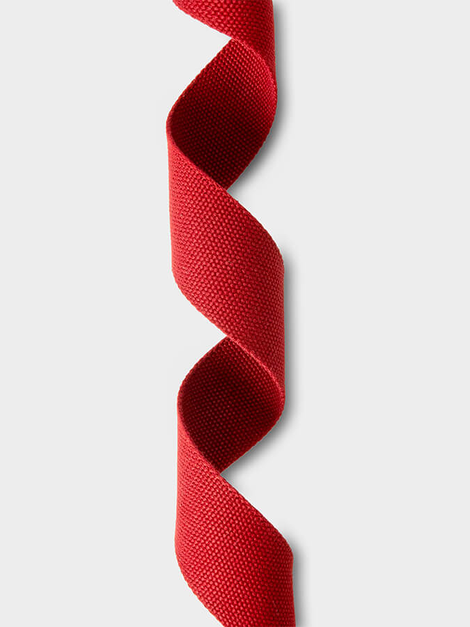 Yoga Studio GOTS Organic Cotton D-Ring 2.5m Yoga Belt Strap