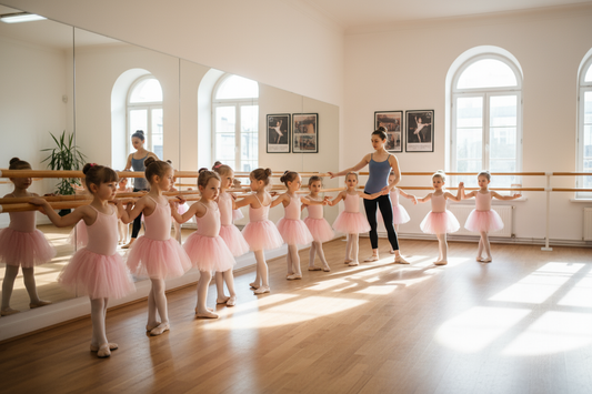 Childs First Ballet Class