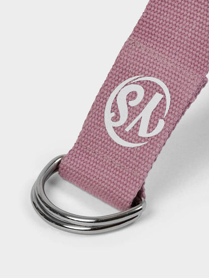 Yoga Studio GOTS Organic Cotton D-Ring 2.5m Yoga Belt Strap