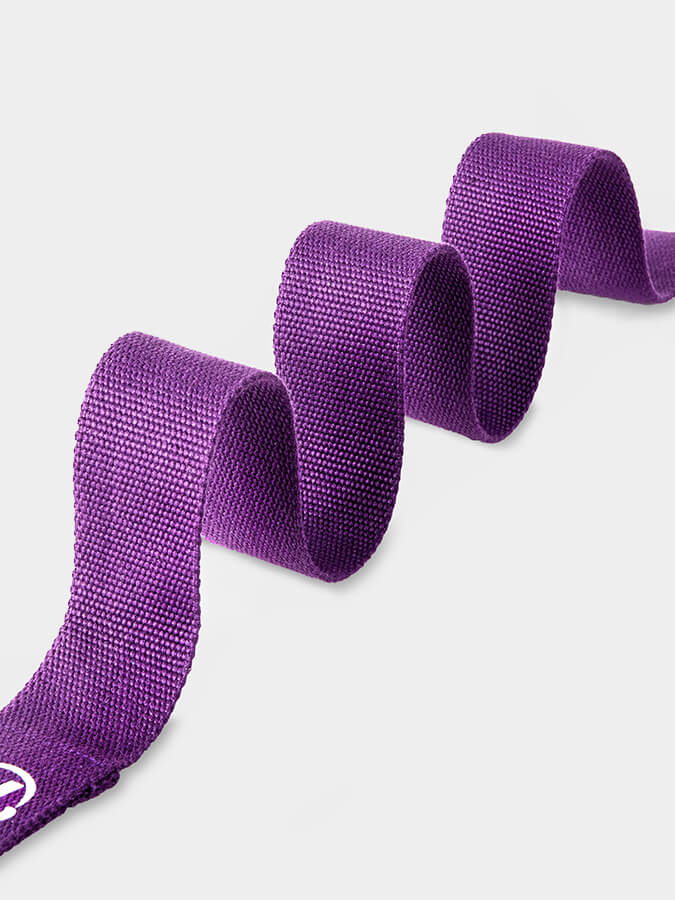 Yoga Studio GOTS Organic Cotton D-Ring 2.5m Yoga Belt Strap