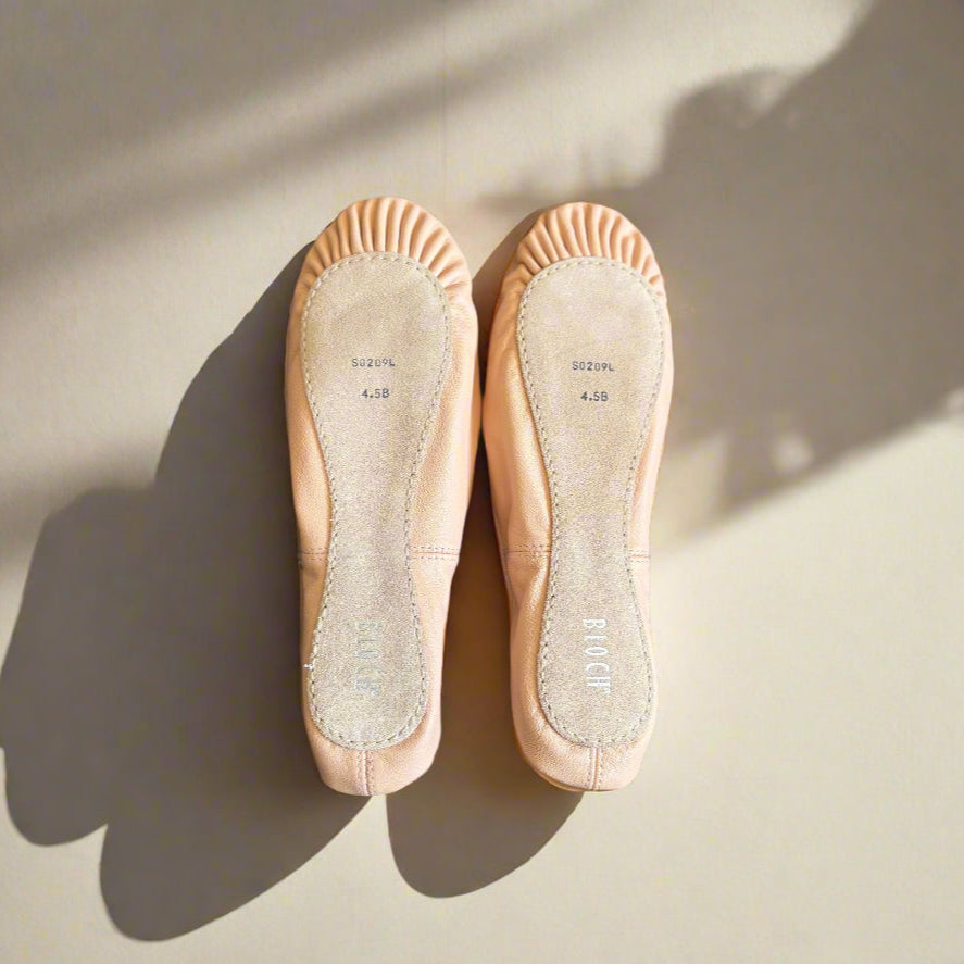 BLOCH 209 Arise Leather Ballet Shoes Full Sole