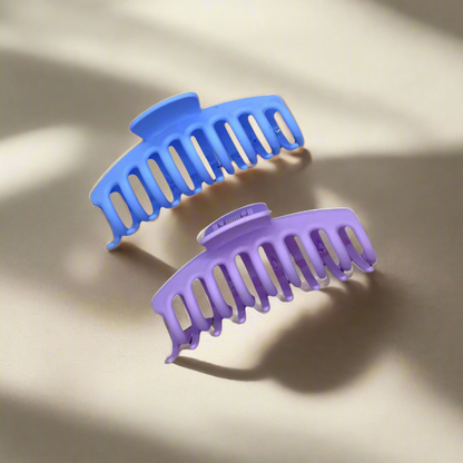 Matte Hair Claw Clip 2 Pack - Extra Large
