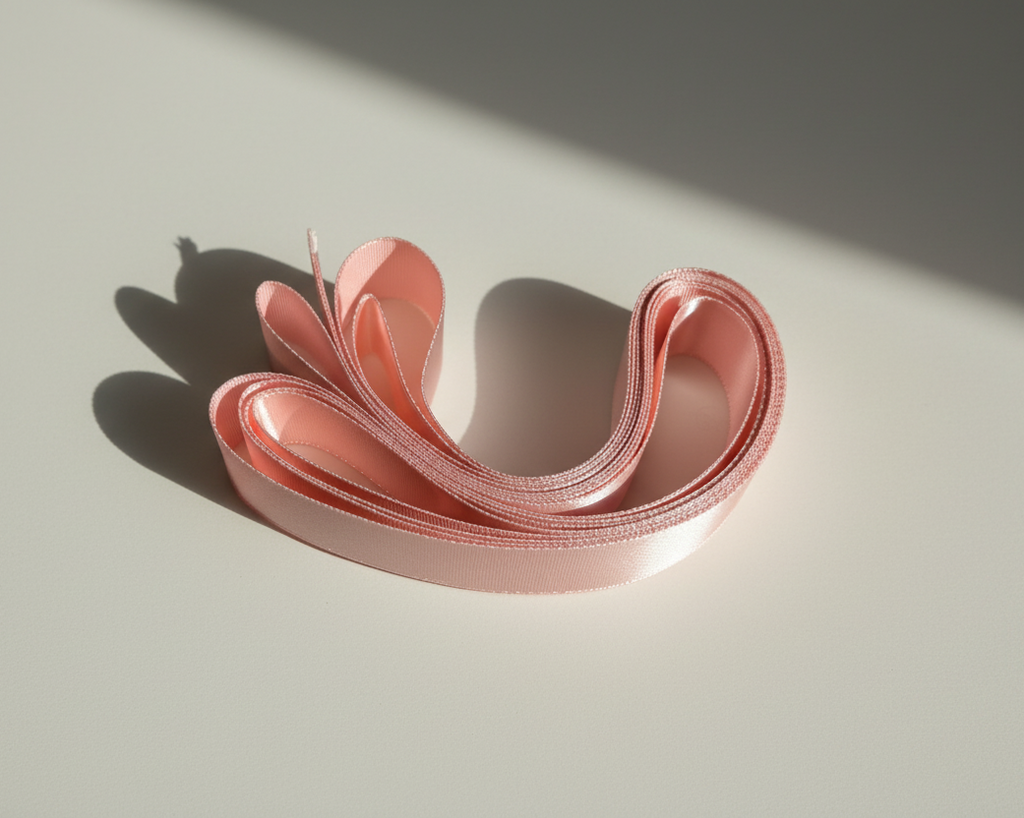 Starlite Satin Ribbon for Pointe Shoes and Soft Ballet Shoes - 2.5 Metres