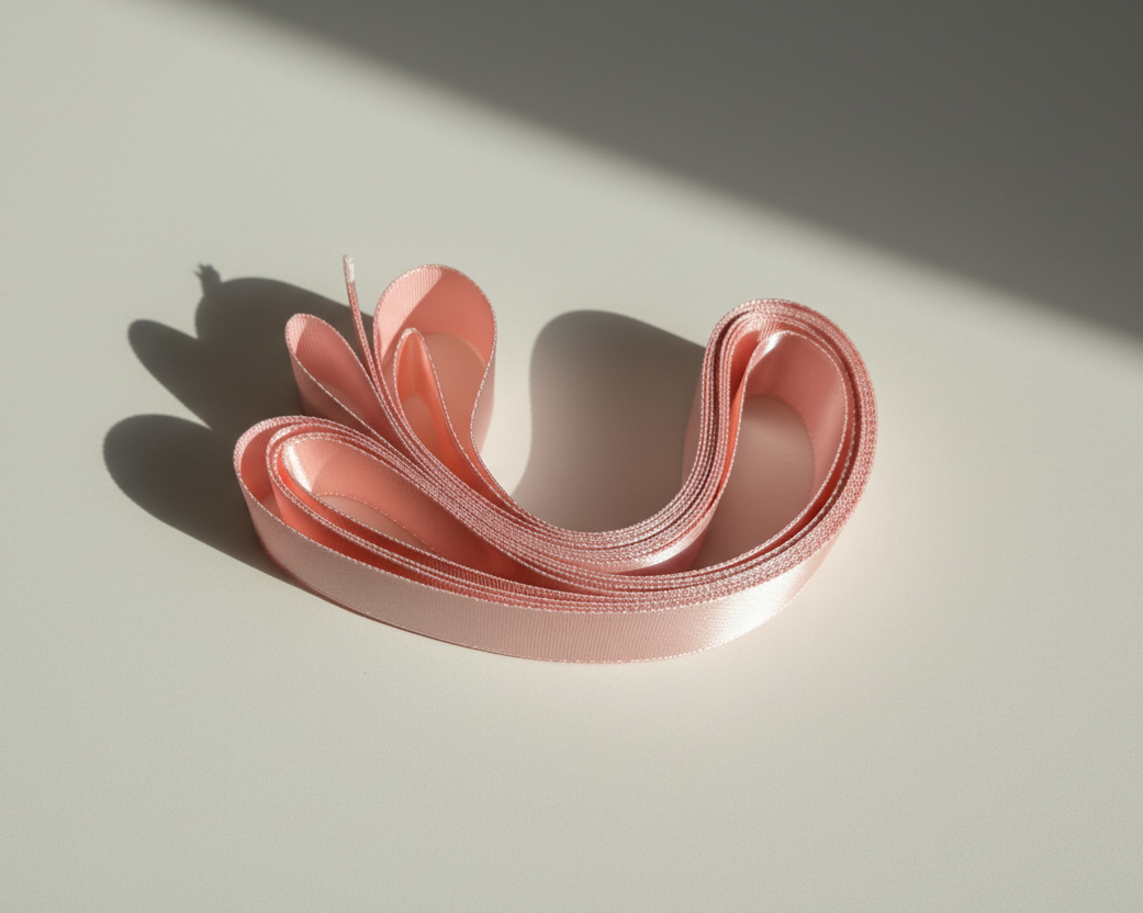 Starlite Satin Ribbon for Pointe Shoes and Soft Ballet Shoes - 2.5 Metres