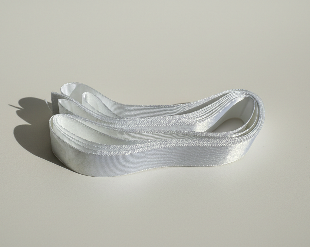 Starlite Satin Ribbon for Pointe Shoes and Soft Ballet Shoes - 2.5 Metres
