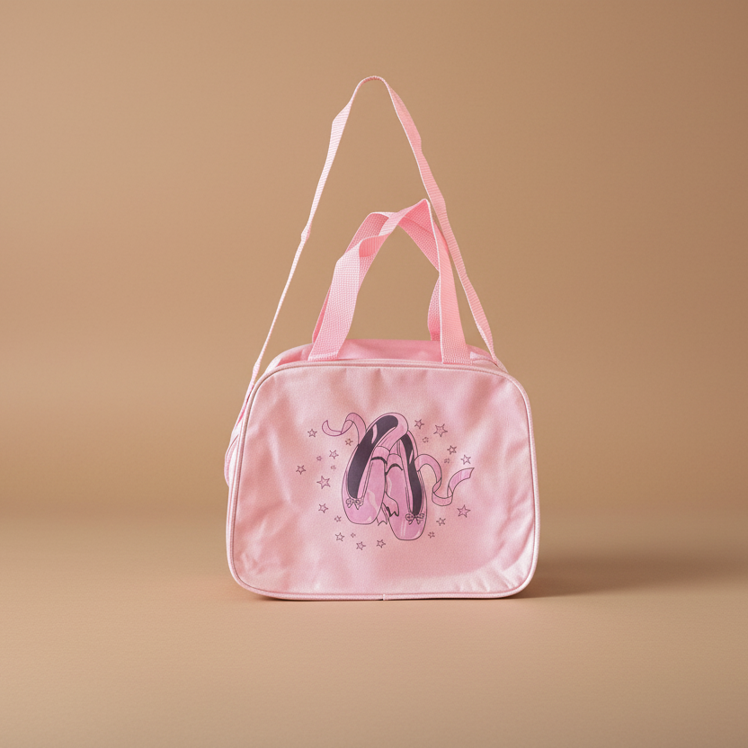 Starlite - Girls Pink Ballet Shoe Bag