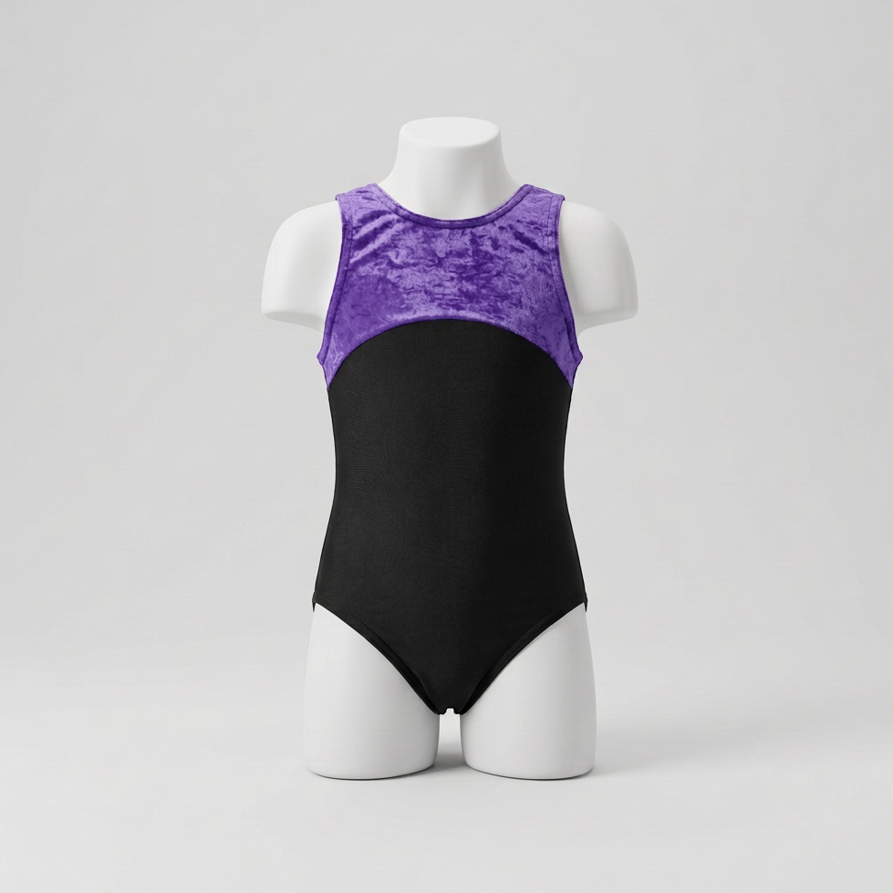 Starlite Crushed Velour Tansy Leotard