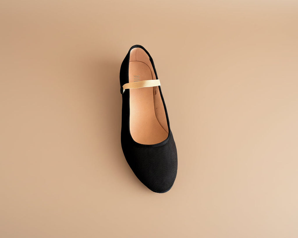 Bloch Tempo Canvas Syllabus Shoes - Cuban Heel