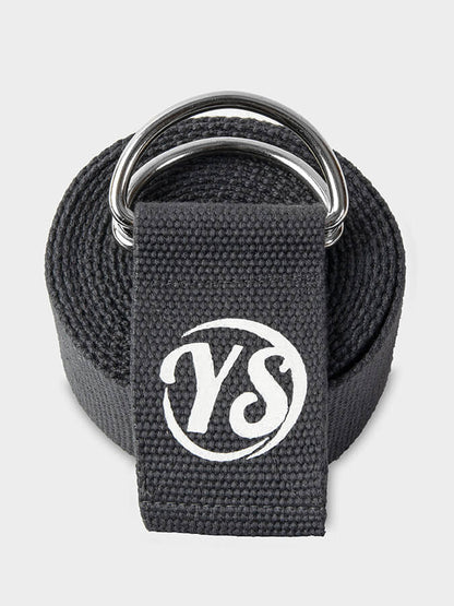 Yoga Studio GOTS Organic Cotton D-Ring 2.5m Yoga Belt Strap
