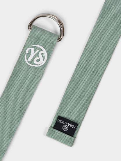 Yoga Studio GOTS Organic Cotton D-Ring 2.5m Yoga Belt Strap