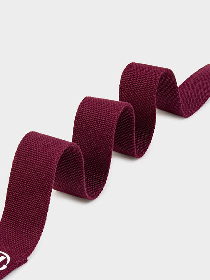 Yoga Studio GOTS Organic Cotton D-Ring 2.5m Yoga Belt Strap