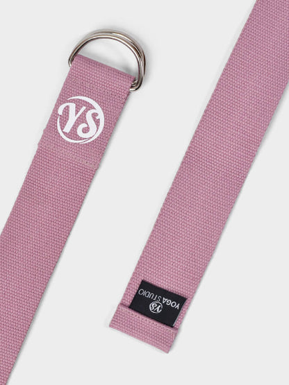Yoga Studio GOTS Organic Cotton D-Ring 2.5m Yoga Belt Strap