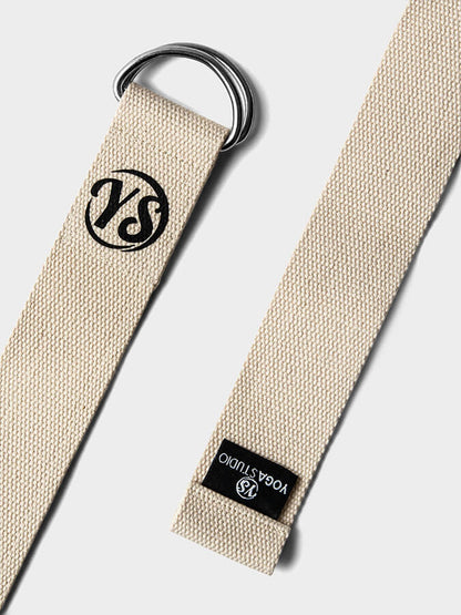 Yoga Studio GOTS Organic Cotton D-Ring 2.5m Yoga Belt Strap