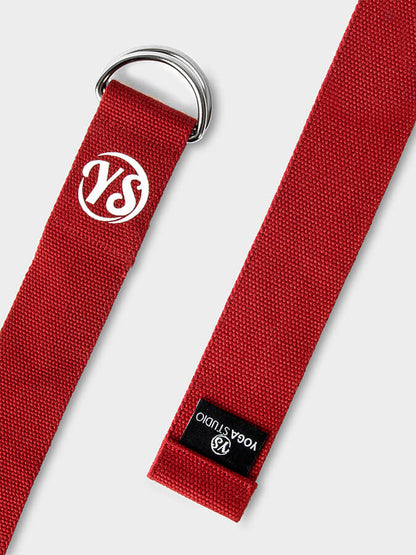 Yoga Studio GOTS Organic Cotton D-Ring 2.5m Yoga Belt Strap