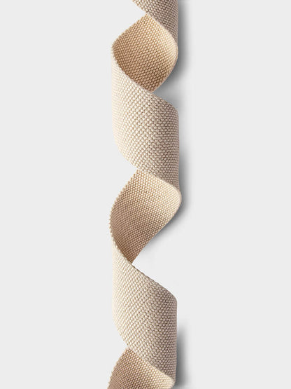 Yoga Studio GOTS Organic Cotton D-Ring 2.5m Yoga Belt Strap